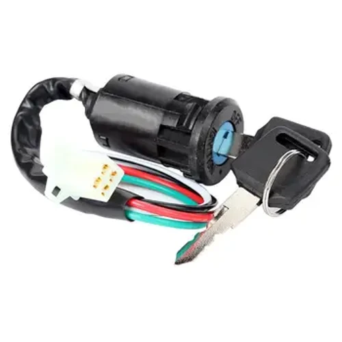 Interruptor de ignição para motocicleta off-road modificado universal pequeno jogo alto atv interruptor de chave de fechadura elétrica