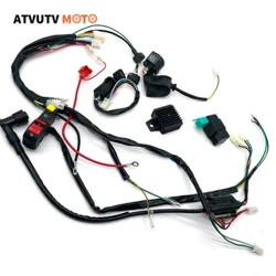 Điện Dây Cuộn Dây CDI Dây Đánh Lửa Xe Máy Bộ 50 70 90 110CC ATV Quad Go Kart Bụi Bẩn xe Đạp Xe Tay Ga Buggy