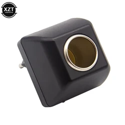 Car Styling Strømforsyning Converter Adapter 220V til DC 12V Lader Jack Stikkontakt tenner Praktisk elektrisk for hjemmet EU plugg Auto