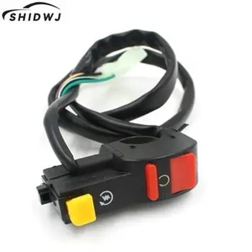 1pc Elettrico Start Stop On Off Pulsante Uccidi Interruttore di Avviamento Moto Dirt ATV Quad Bike On-Off Interruttore a levetta Push-Button