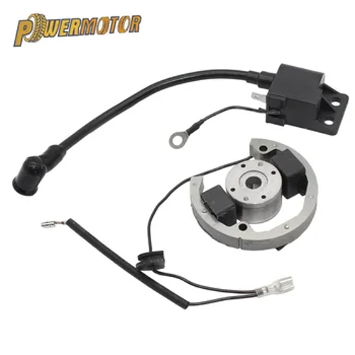 Mini Motor 50cc Aksesoris Kumparan Pengapian Pit Sepeda untuk KTM 50 SX Listrik dan Pengapian Internal Rotor Stator Magneto gy6