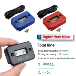Contor de ore digital Contor LCD pentru ATV Instrumente pentru motociclete Ceasuri Moto de zăpadă Benzină Barcă Generator Bicicletă Accesorii auto