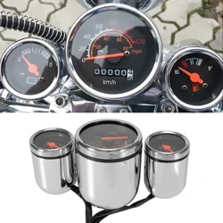 Motorfiets Instrument Digitale Toerenteller Snelheidsmeter Kilometerteller Meter Gauge Kit Motorfiets Voltmeter Brandstofmeter Accessoires Gereedschap