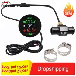 KOSO Temperatura Vode Adapter Senzor Števec Ur Merilnik Volt Gauge Za NMAX 300 PCX CB500X Motocikel Elektronika Dodatki