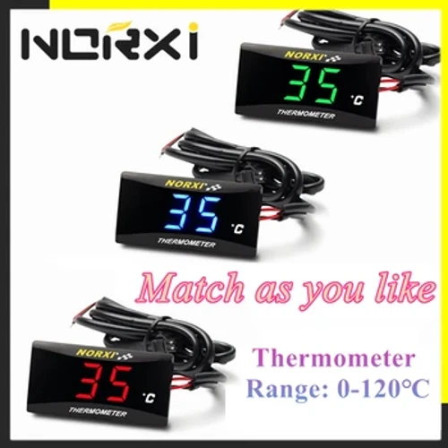Ithemometha yesithuthuthu Amanzi Amanzi Okushisa Okuncane Imitha Ye-XMAX250 300 NMAX CB 400 CB500X amageji e-thermomete Sensor