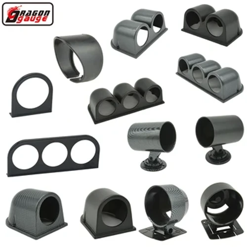 Dragon gauge 52mm 60mm Modificare automată a mașinii RPM Contor Pods Temperatura apei Suport temperatura uleiului Volt Boost Pressure Gauge Pod