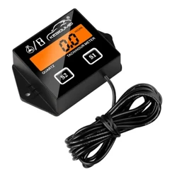 Digitální motor Kebidumei Tachometr Tachometr Měřič otáček motoru LCD displej Pro auto Motocykl Zdvih Motor Loď ATV moto