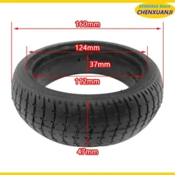 1pcs6.5 Inch 165x45 Bonn Soladach Do Hoverboard Féin Comhardaithe Scútar Leictreach 7 Orlach pléascadh-cruthúnas Soladach Roth Cúlpháirtí