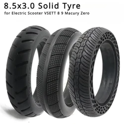 Teiar solet rwber 8.5 modfedd ar gyfer Xiaomi M365 Pro Electric Scooter Mijia Mi 1S Pro 2 Teiars Sgwter Hanfodol 8.5 '' Olwyn