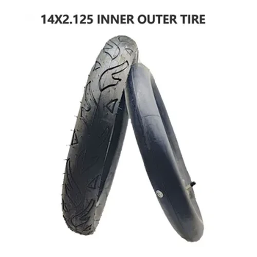 Chất Lượng Tốt 14x2.125 Lốp Ống Bên Trong 14*2.125 Lốp Cho Xe Đạp Điện Chống Trượt Xe Đạp Điện