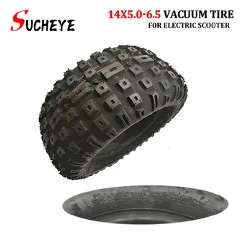 Para pneu de scooter elétrico sem câmara de ar 14 tamanhos 14x5.0-6.5 130/70-6.5 pneu off-road peças de reposição de boa qualidade