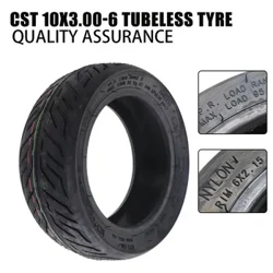 10x3.00-6 CST Lốp Không Săm 10x2.50/3.0 Van Lốp Chân Không Cho Xe Điện 10 Inch Chịu Mài Mòn Cao Cấp Linh Kiện