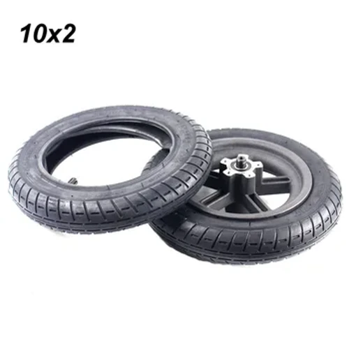10 Inch Lốp 10X2 Lốp Dành Cho Xiaomi Mijia M365 Xe Điện Dày Hơn Lạm Phát Bánh Xe Bên Ngoài Ống Bên Trong Bằng Khí Nén
