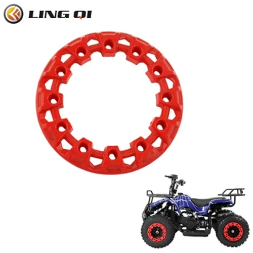 LING QI 10 Inisi Uili Trim Hub Puipuiga Fa'a'ofu'ofu Fa'aigoa Si'o Dune Buggy Pa'u Ufiufi Pa'u mo Ta'avale ATV Dune Buggy.