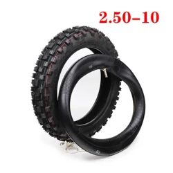 Chất Lượng Tốt 2.50-10 2.50X10 Xe Máy Xe Tay Ga Lốp & Bên Trong Tube2.50*10 Phù Hợp Cho Xe Honda CRF50 XR50 Yamaha PW50