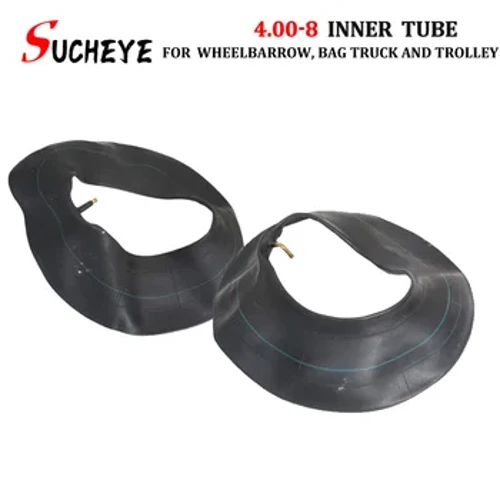 4.00-8 tube droit et intérieur courbé, adapté au chariot sac camion 4.80/pneus