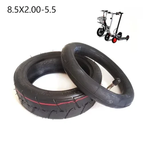 CST 8.5x2.00-5.5 Ban Berkualitas Tinggi Inner Tube 45 90 Valve Degree Cocok 8.5 Inch Electric Scooter INOKIM Night Series Scooter