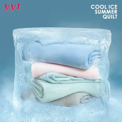 YanYangTian Cuilte síoda oighir Samhraidh Leithead leapacha ar an leaba aerchóirithe breathable Comforter córacha leapa ard só méid banríon