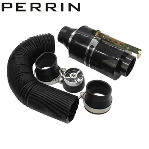 Umjaho Wendawo Yonke I-Carbon Fiber Cold Feed Induction Kit Carbon Fiber Air Intake Kit Air Filter Ibhokisi elineFani
