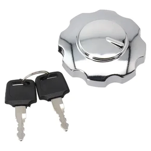 1 stk ATV Gass-Fuel Tank Deksel Aluminiumslegering Motorsykkel Låsing Drivstofflokk Universal Luftinntak Drivstofflevering Motorsykkeldeler