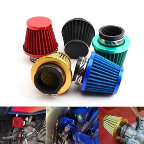Đa năng 38mm Xe Máy Lọc Không Khí Hút Cảm Ứng Bộ GY6 50cc 110cc 125cc Xe Máy Xe Tay Ga Bụi Bẩn Hố Xe Đạp ATV Quad bugg