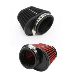 51/55/60mm Filtru de aer pentru mașină pentru motociclete Filtru de admisie cu debit mare Filtru de admisie Sport Power Mesh Con Inducție de aer rece