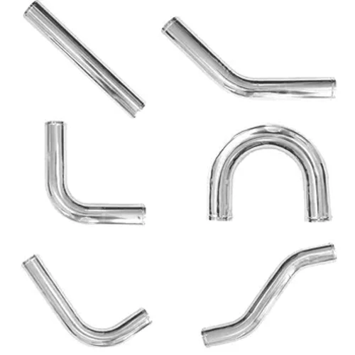 0/45/90/180 grader L S Typ Aluminiumrör Universal 76 mm 3,5 tum Insugsrör för kall luft för racerbil Turbo högt flöde