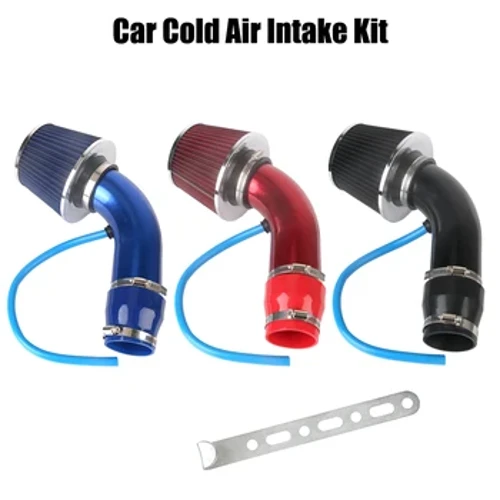 Ta'avale Mea Fa'apitoa 76mm/3 Inisi Fa'atasi ma le Air Filter Turbo Induction Pipe Tube Kit Ta'avale Malūlū Ea Intake System Aluminium