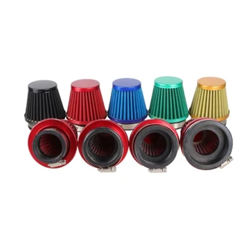 Kit de inducción de admisión de Filtro de aire para motocicleta, 38mm, 45mm, 50mm, 58mm, para Scooter, motocicleta, Pit Dirt Bike, ATV, Quad Buggy, Universal