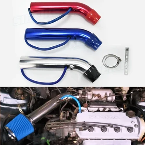 3" 76mm auto sistem za usis hladnog zraka Turbo indukcijske cijevi komplet cijevi za trkačke usisne cijevi za Honda Civic 01-UP EX
