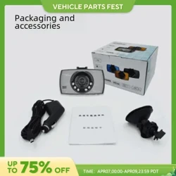 2.4 Inch Góc Rộng Tầm Nhìn Ban Đêm Ghi Bảng Điều Khiển Xe G30 Giám Sát Xe Độ Nét Cao Camera Đơn An Toàn Xe Hơi Quà Tặng