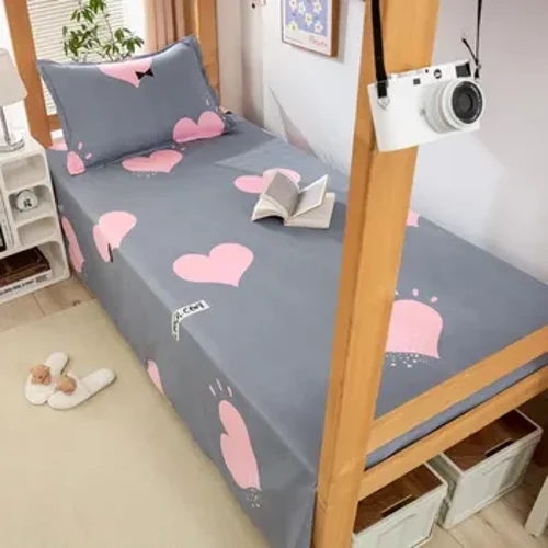 Lençol de cama 120x210cm, tecido para casa, moderno, poliéster, algodão, plano, roupa de cama, solteiro, queen, king size