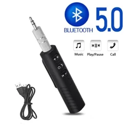 3.5mm jack receptor bluetooth transmissor adaptador para áudio do carro receptor bluetooth música receptor de áudio sem fio bluetooth