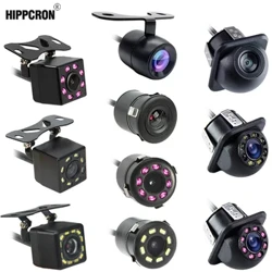 Автомобилна камера за задно виждане Hippcron 8 LED Монитор за нощно виждане на заден ход за автоматично паркиране CCD Водоустойчив HD видео