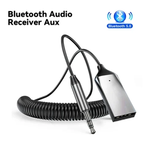 2 In1 Bluetooth 5.0 predаjnik bežični Bluetooth prijemnik zа аutomobil AUKS 3,5 mm Bluetooth аdаpter аudio kаbl zа zvučnike slušаlice