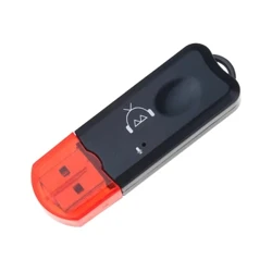 I-Mini USB I-Bluetooth-Compatible Stereo Music Receiver I-adaptha yomsindo engenantambo Ikhithi ye-Dongle Enombhobho Yesipika Semoto Yocingo