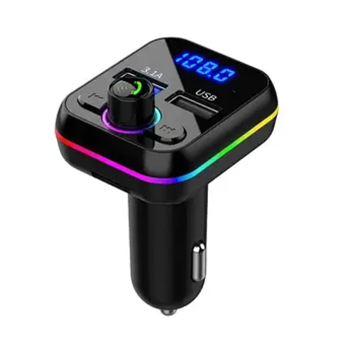 Auto MP3 Musik Player Bluetooth-kompatibel 5.0 Schnelles Dual USB Ladegerät Netzteil Freisprecheinrichtung Anruf FM Sender Unterstützt TF Karte
