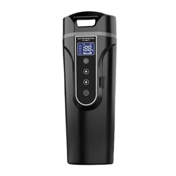12V/24V Berogailu Adimenduna Tenperatura Kontrolarekin Auto Berotutako Katilua 500ML Autoaren Berogailu eramangarria Etxetresna elektrikoak