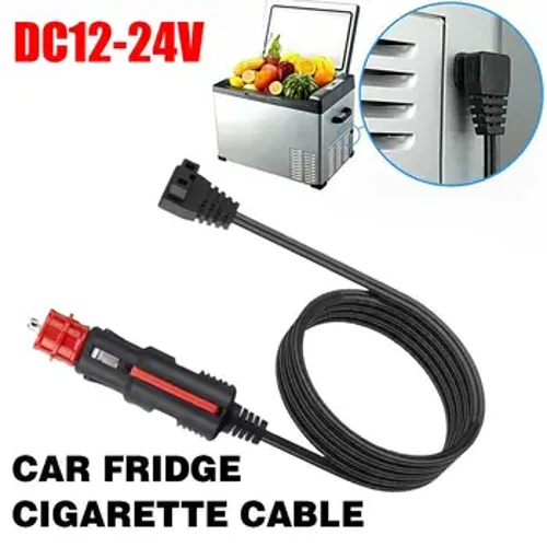 12V avtomobil muzlatgichi quvvat simi Sovutgich muzlatkich quvvat simi ARB avtomobil sigareta zajigalka adapteri uchun muzlatgich isitgichi uzatma kabeli 2m