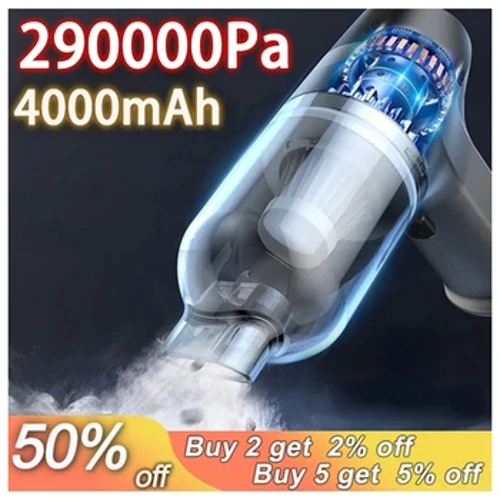 Máy Hút Bụi Ô Tô 4 In1Không Dây Máy Hút Bụi Lau Bụi Cầm Tay Hút Chân Không Cho Gia Đình Di Động Không Dây StrongSuction Máy Hút Bụi Xe Hơi