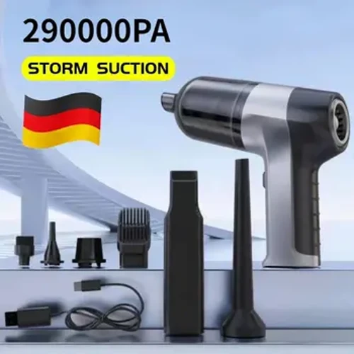 Máy Hút Bụi Ô Tô 4 In1Wireless Máy Hút Bụi Lau Bụi Cầm Tay Hút Chân Không Cho Gia Đình Di Động Không Dây StrongSuction Máy Hút Bụi Xe Hơi