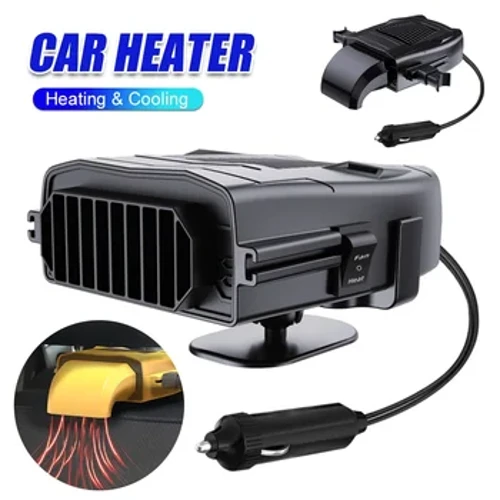 150W elektrische autoverwarming 12V koel- en verwarmingsventilator Dashboard stoelverwarming 360 graden verstelbaar Ontdooien Ontwasemingsmachine