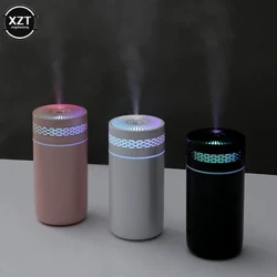 Pročišćivač zraka za automobile, USB mini ovlaživač zraka sa ambijentalnim svjetlom u boji, stolni ovlaživač zraka za automobile