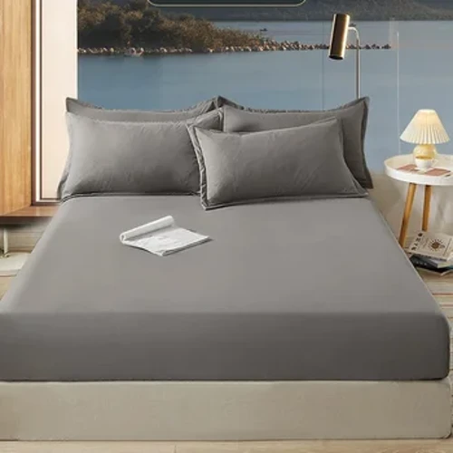 Cao Cấp Bọc Nệm Không Vỏ Gối Cao Cấp Một Họ Tấm Bảo Vệ Drap Giường Chất Lượng Vải Chắc Chắn 100% Cotton Trang Bị Ga Bedsheet