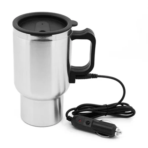 Fierbător electric pentru mașină Fierbător în mașină Termos de călătorie Încălzire sticla de apă Cea de încălzire pentru apă, ceai, cafea, lapte, ceainic auto termos