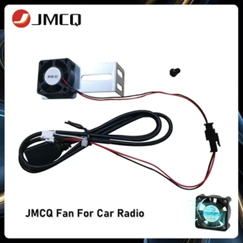 JMCQ 5V Bilradio Kylfläkt För Android Multimedia Player Huvudenhet Moderkort CPU Kylning Med järnfäste Android Radio