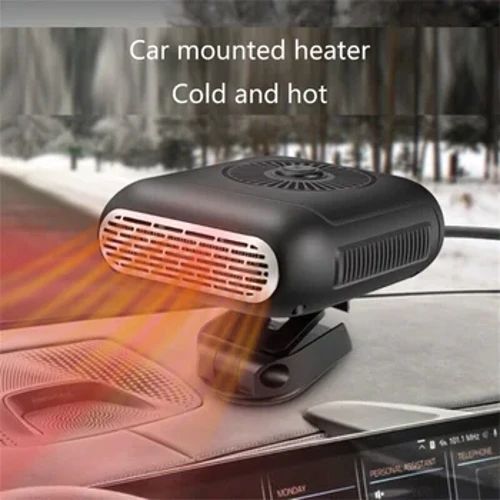 12/24 V Autoheizung, Defroster, Entfroster, elektrische Heizung, Windschutzscheibe, 360 Grad drehbar, tragbare Autoheizung
