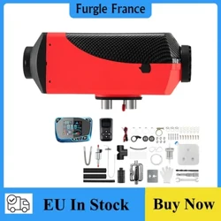 2/5/8KW 12V/24V Riscaldatore ad Aria per Auto con Silenziatore LCD Telecomando Riscaldatore ad Aria Termostato per Caravan Diesel Riscaldatore per Auto Camper CAMPER