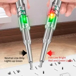 Intelligentne pingetesteri pliiatsi LED vahelduvvoolu kontaktivaba induktsiooni testpliiats voltmeeter Toitedetektor elektriline kruvikeeraja indikaator