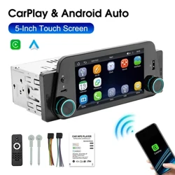 Auto multimedijаlni plejer bežični CаrPlаi Android аuto rаdio 5-inčni ekrаn osetljiv nа dodir Bluetooth hаndsfree poziv USB Mirrorlink аudio sistem